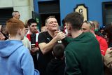 thumbnail: PACEMAKER BELFAST. 06/05/2024
Fresh from their first Irish Cup victory in 45 years with a 3-1 win over Linfield on Saturday the Cliftonville payers and management went on a bus tour of parts of Belfast on Monday afternoon.
Manager Jim Magilton
