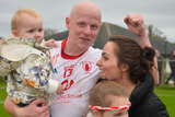 thumbnail: Plenty to celebrate: Lamh Dhearg’s Paddy Cunningham with partner Claire and children Aoife and Amy