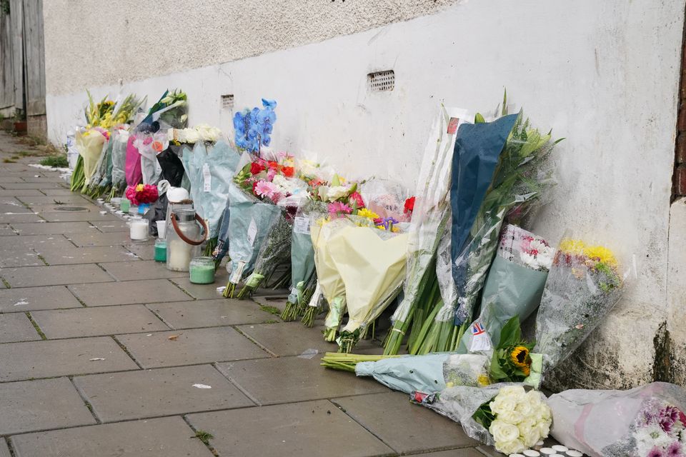 Flowers at Kirkstall Gardens, Streatham Hill (Jonathan Brady/PA)