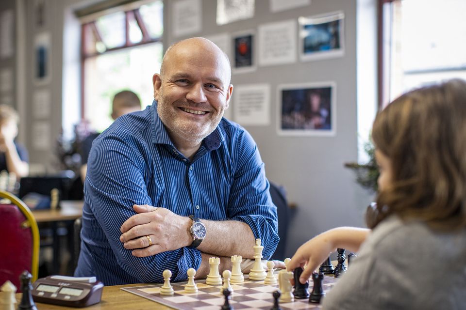 Local chess player takes his game international