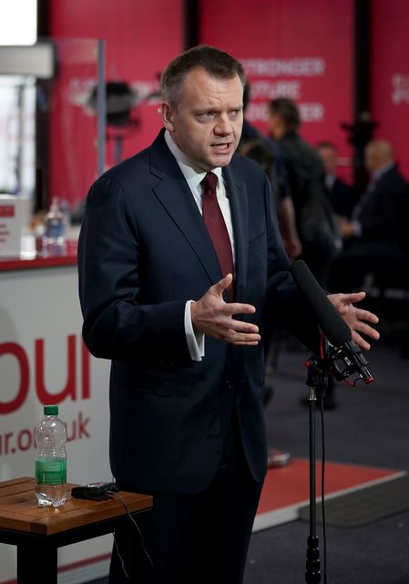 Cabinet Office minister Nick Thomas-Symonds (Gareth Fuller/PA)