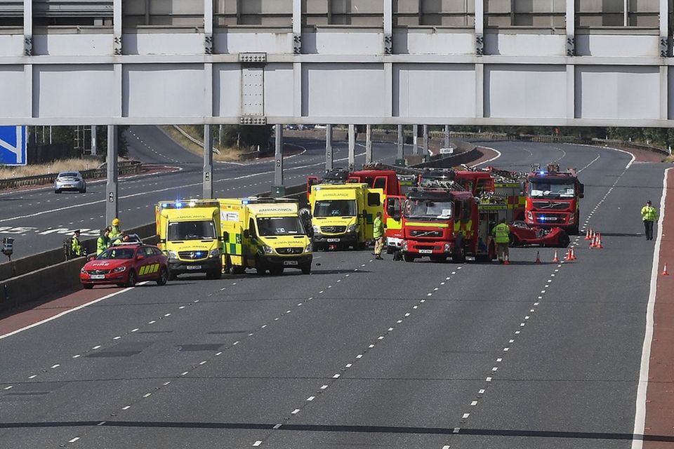 Man killed in horror Belfast M2 crash car drove wrong way up