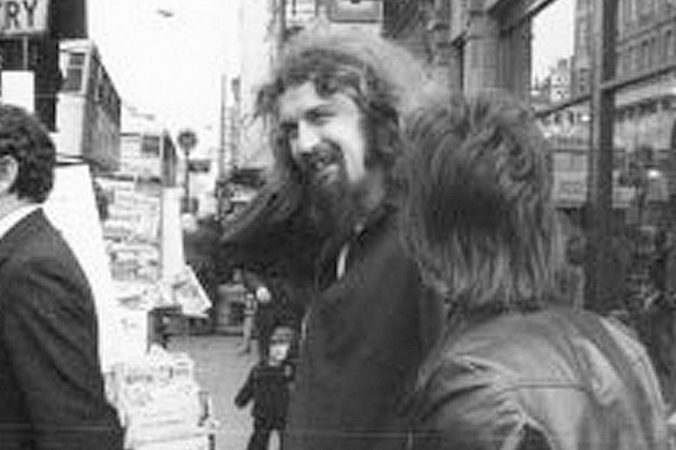 Billy Connolly in Belfast in 1974