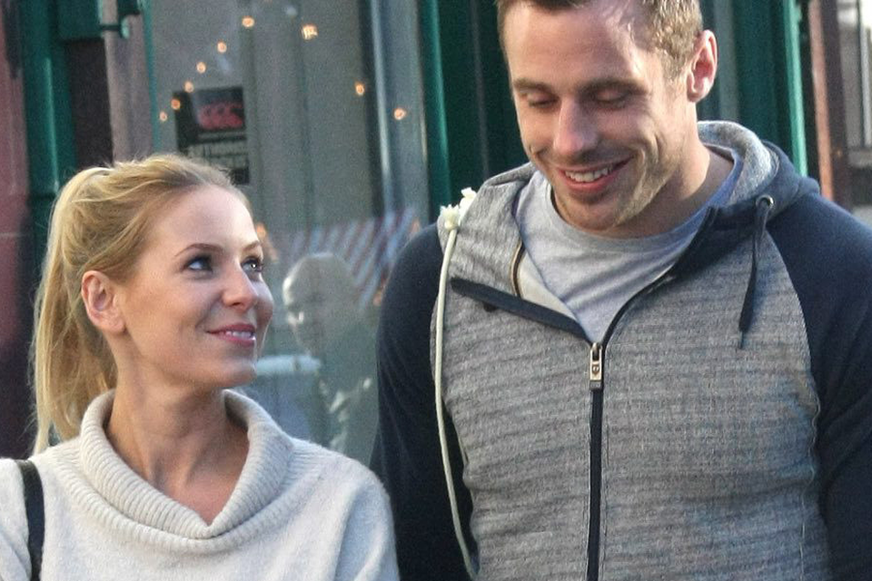 Tommy Bowe and Lucy Whitehouse out shopping
