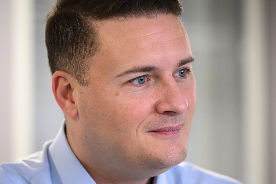 Health Secretary Wes Streeting announced the call for evidence for a national cancer plan, which is expected to be published later this year (Leon Neal/PA)