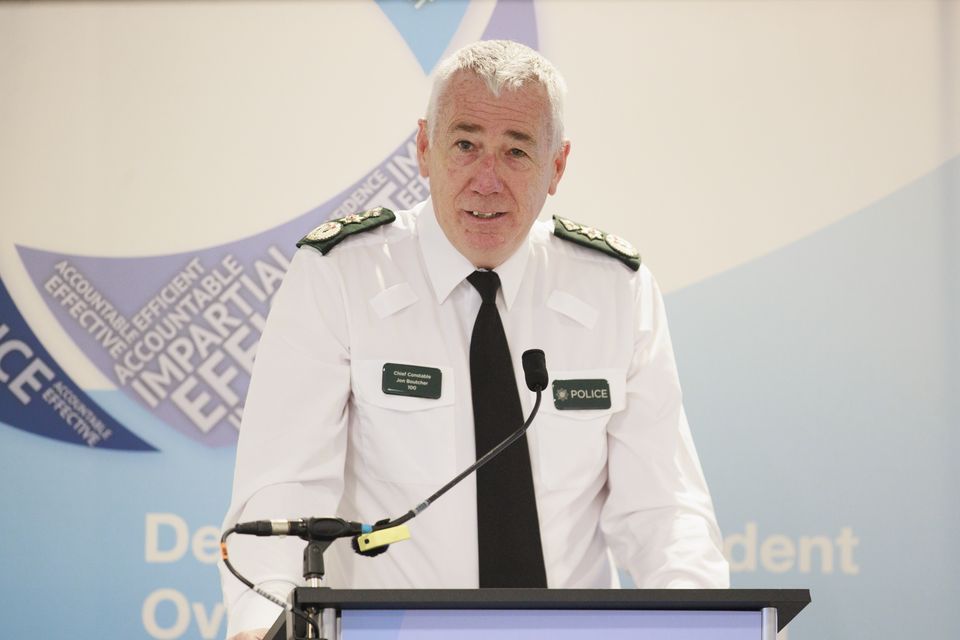 PSNI Chief Constable Jon Boutcher (PA)