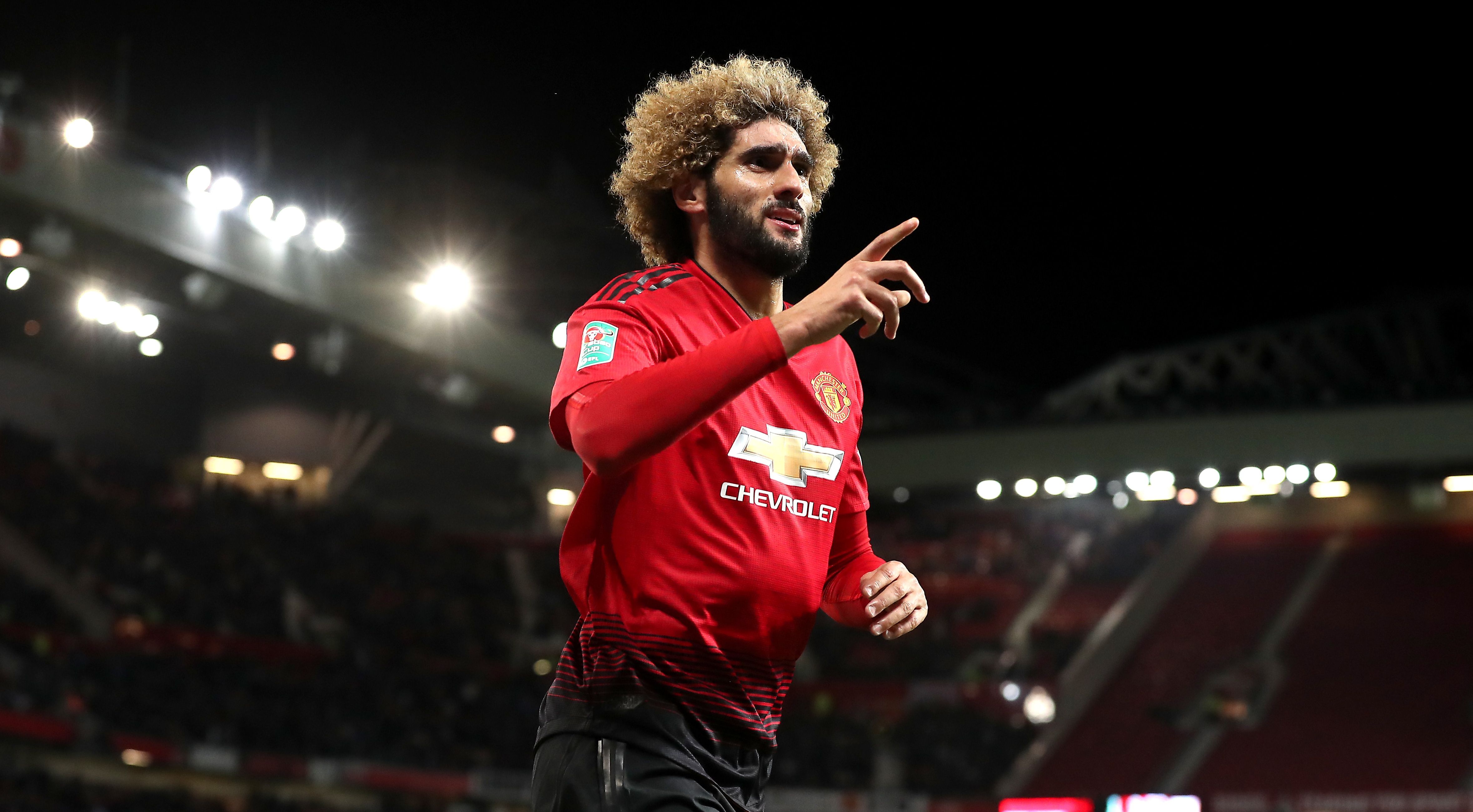 Marouane Fellaini can play a key part in Manchester United's