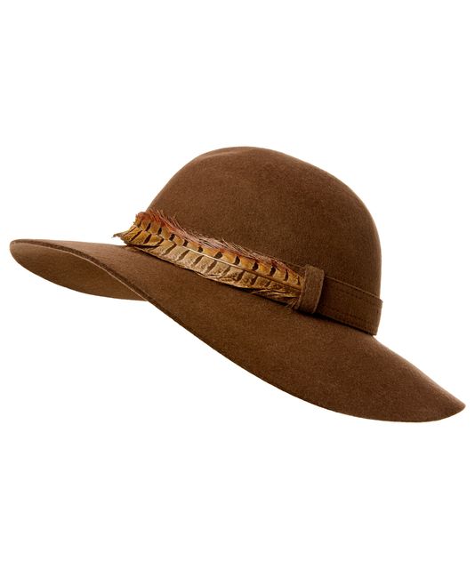 Alexis Feather Trim Hat, £49, Joe Browns