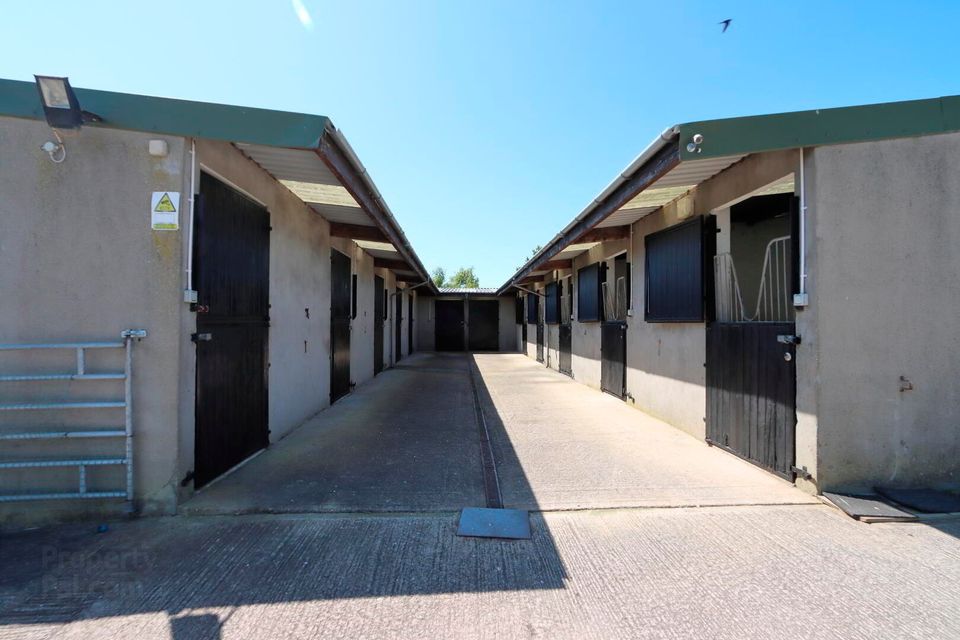 The property is home to 10 stables