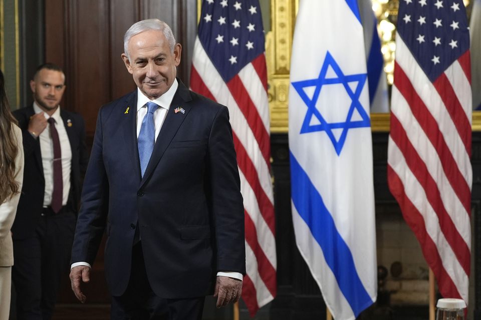 Israeli Prime Minister Benjamin Netanyahu (Julia Nikhinson/AP)