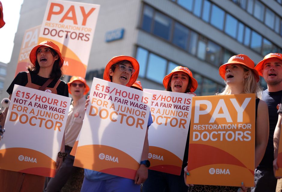 The junior doctors’ strike is over (Jordan Pettitt/PA)