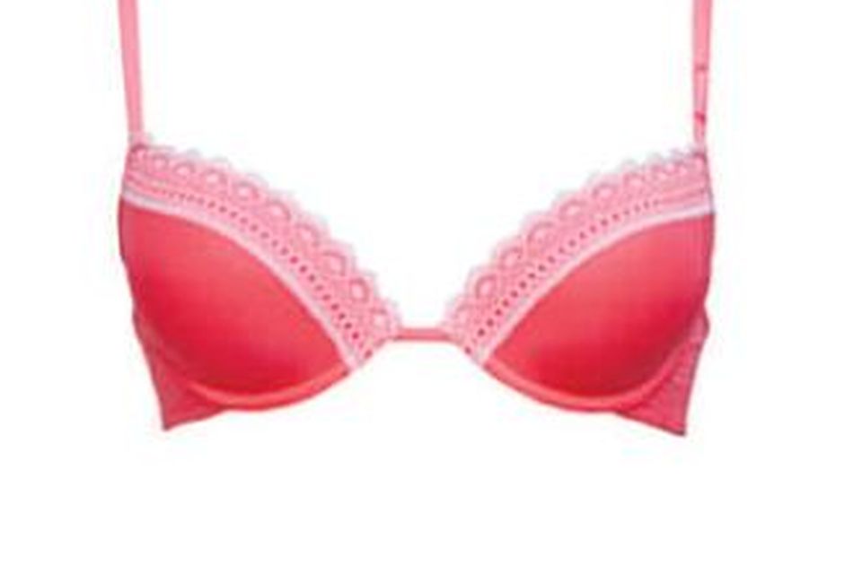 Pink Victoria's Secret WearWhere Push Up Bra
