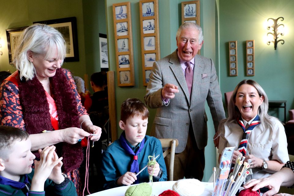 The King inspired the Future Textiles initiative (King’s Foundation/PA)