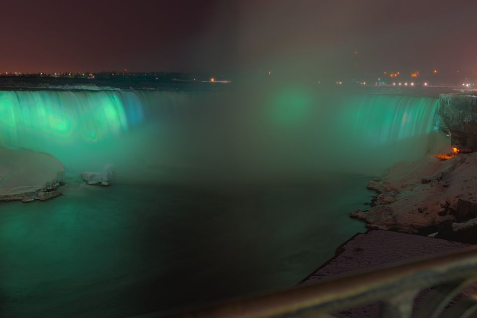 Niagara Falls joins Tourism Ireland’s Global Greening, to celebrate the island of Ireland and St Patrick.