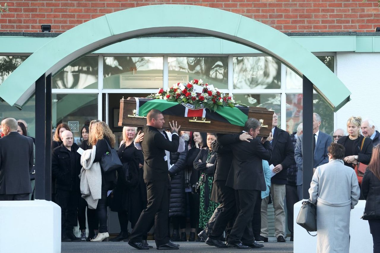Family and friends of Ryan McNab gather in Bangor for funeral of