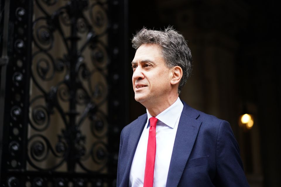 The photographer will cover the work of Ed Miliband’s Department for Energy Security and Net Zero (Ben Whitley/PA)