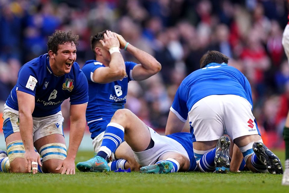 Italy captain Michele Lamaro hoping Wales win can spark new