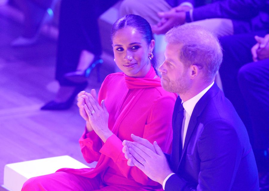 Harry and Meghan, who had attended the One Young World summit days before, were staying in Windsor (Peter Byrne/PA)