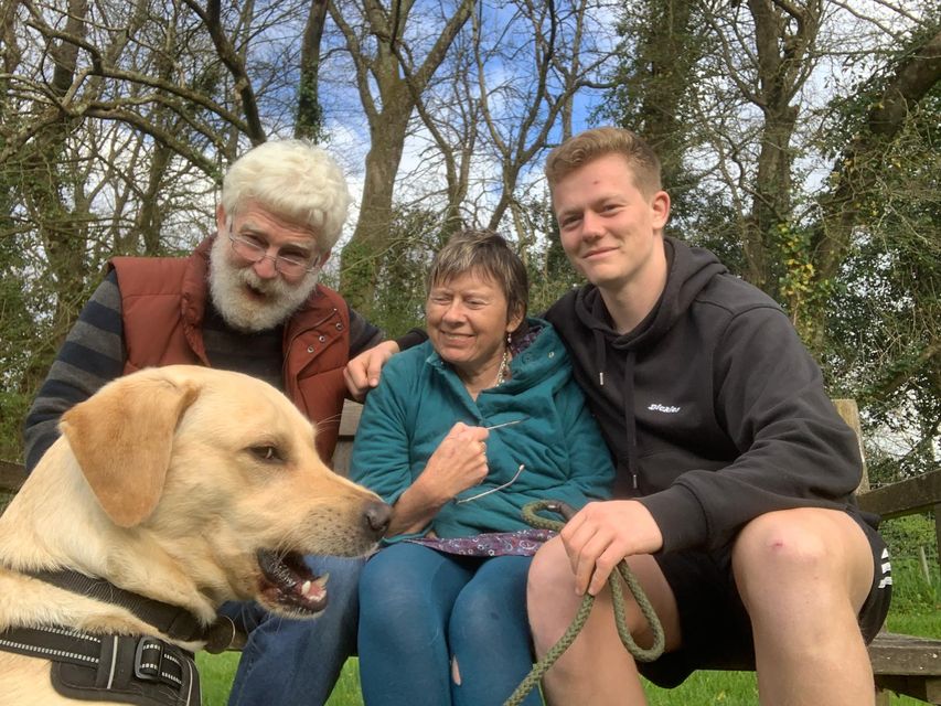 Alex Welford hopes sharing his mother’s journey of ‘resilience and confidence’ will encourage others not to take life for granted (Alex Welford/PA)