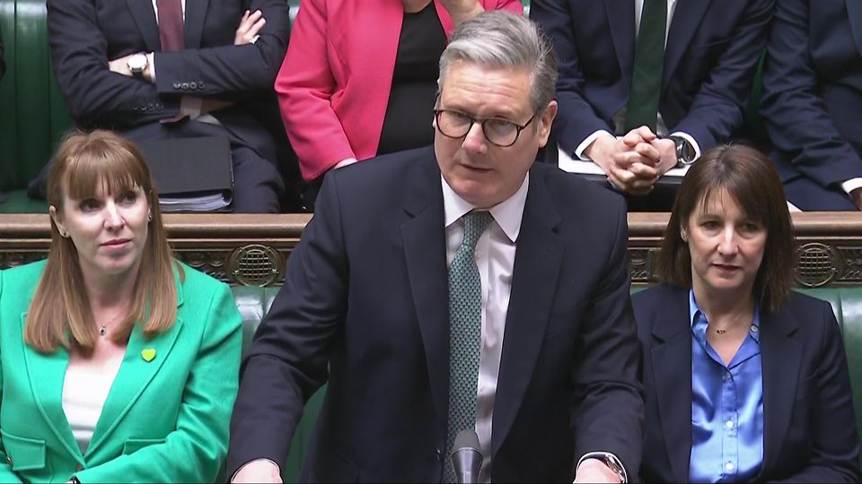 Sir Keir Starmer criticised Mr Musk as the issue became a political storm (House of Commons/PA)