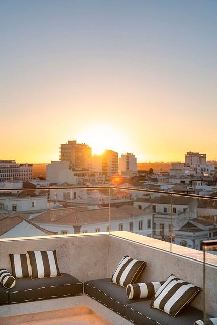 The rooftop at 3HB Hotel, Faro