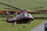 thumbnail: The Prince of Wales and the Duchess of Cornwall arrive by helicopter to visit the Corrymeela Centre in Ballycastle Co Antrim which is Northern Ireland's oldest peace and reconciliation centre.