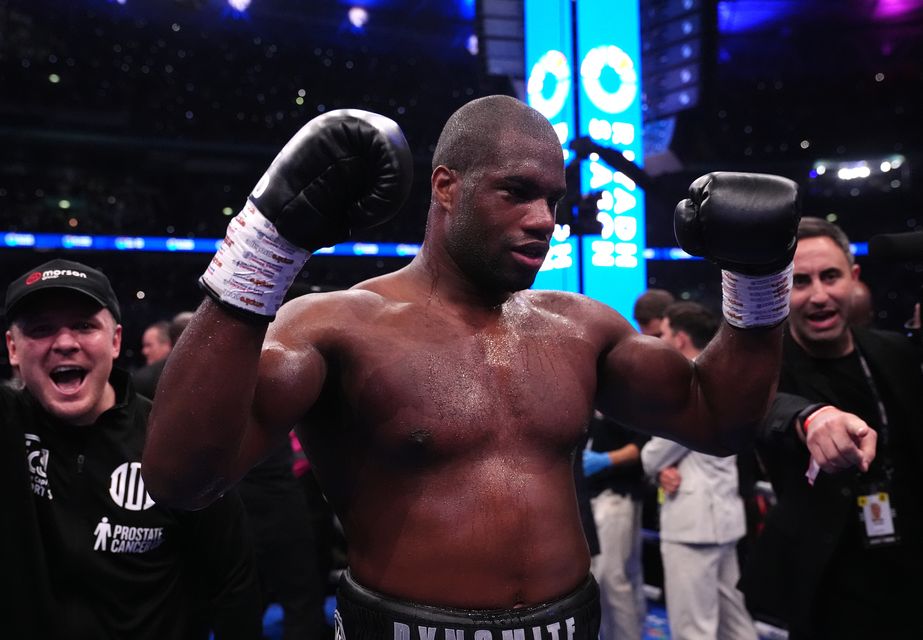 Daniel Dubois is the IBF champion after his knockout of Anthony Joshua in October (Bradley Collyer/PA)