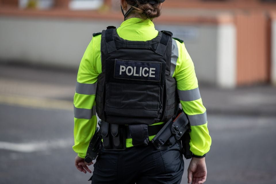 The masked men threatened the man in the flat during the burglary Picture: Aodhan Roberts/Belfast Telegraph.