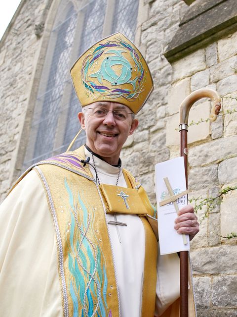 Justin Welby will lay down his bishop’s crozier in a symbolic act marking the official end of his ministry as Archbishop of Canterbury (Gareth Fuller/PA)