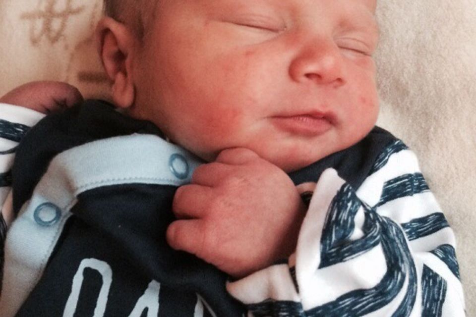 Just born: Cillian O'Neill - oh boy! what a surprise