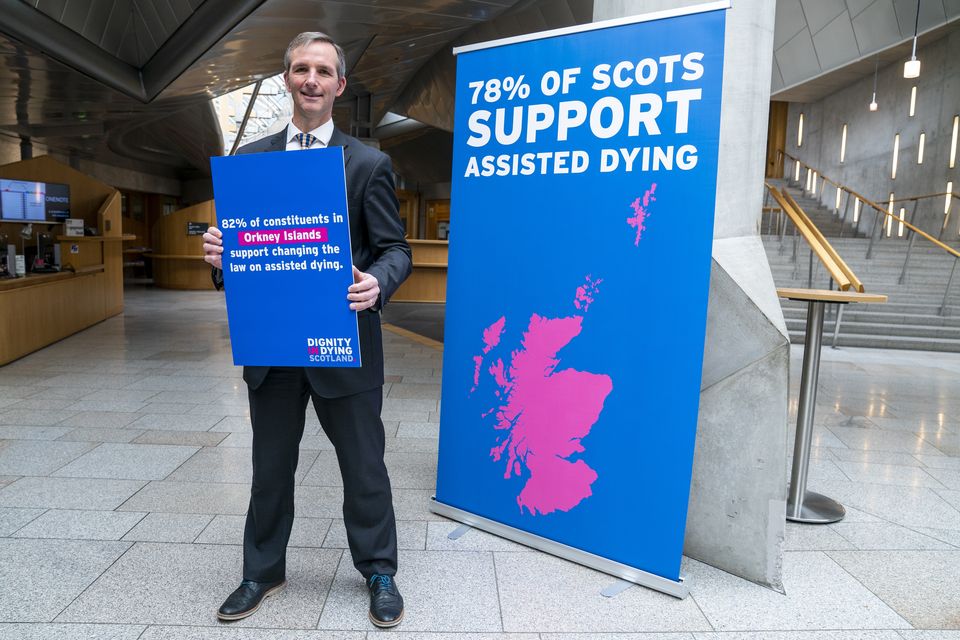 Liberal Democrat MSP Liam McArthur has brought forward a member’s bill at Holyrood (Jane Barlow/PA)