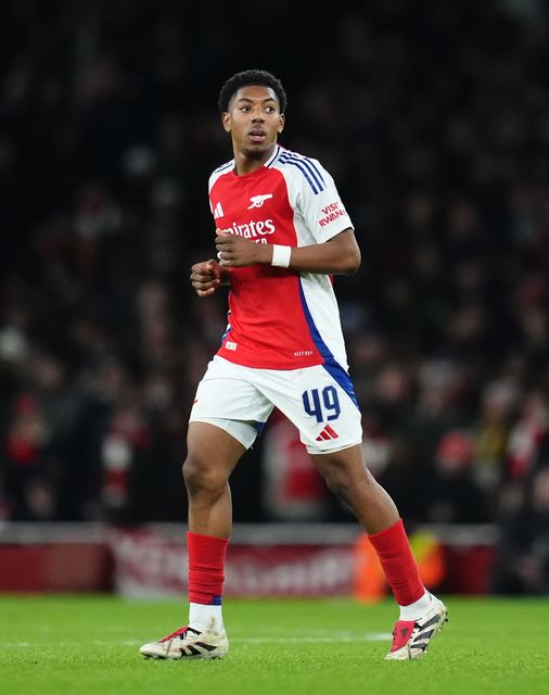 Myles Lewis-Skelly impressed for Arsenal (Adam Davy/PA)