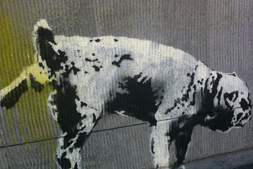 Banksy art redecorates Hollywood | BelfastTelegraph.co.uk