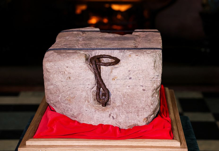 The Stone of Destiny is used during royal coronation ceremonies (Russell Cheyne/PA)