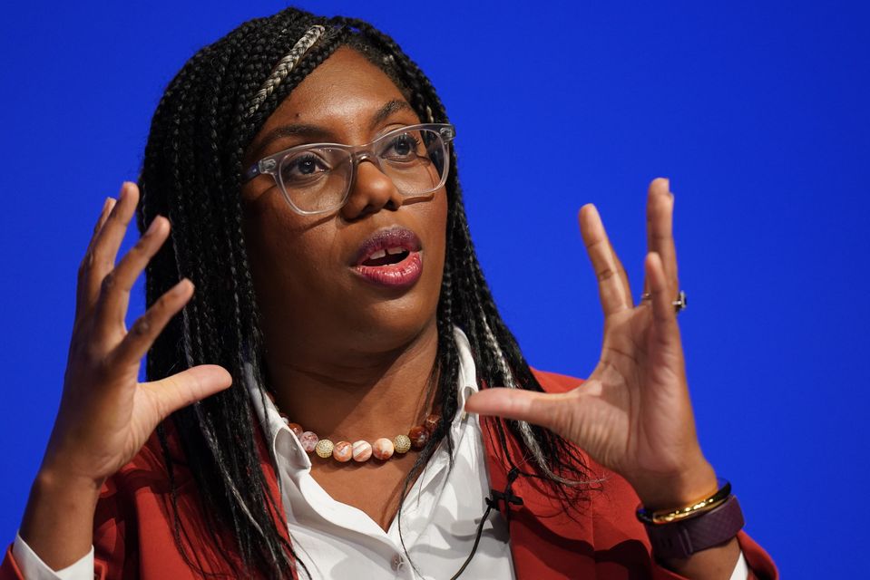 Kemi Badenoch grew up in Nigeria (Jacob King/PA)