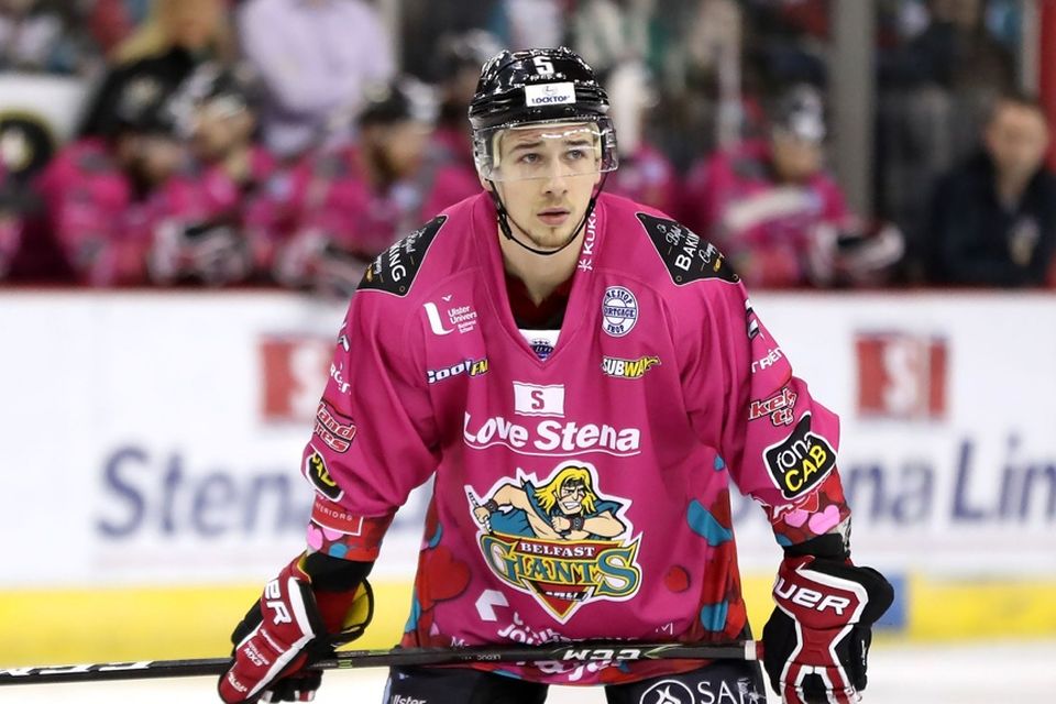 Belfast Giants in the pink