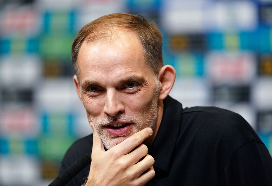 New England manager Thomas Tuchel has welcomed a “derby match” against Wales in October (Ben Whitley/PA)