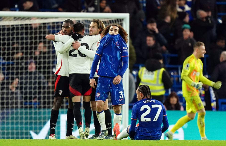 Fulham recorded a rare win at Stamford Bridge (Zac Goodwin/PA)