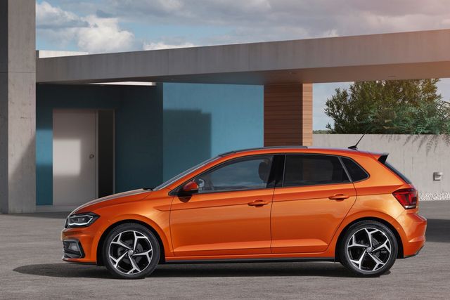 Vw polo orange hot sale