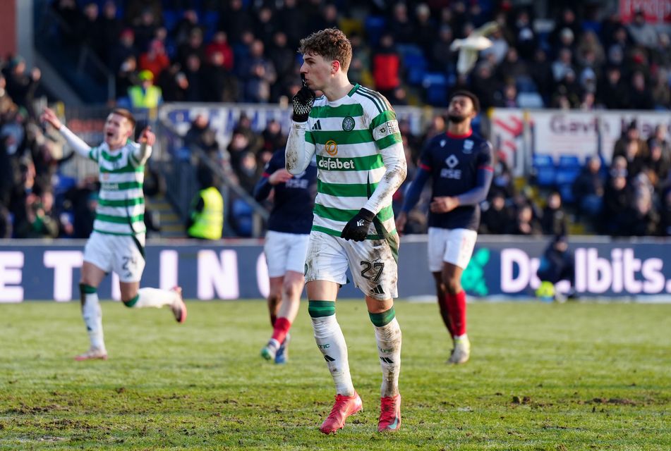 Celtic are now 18 points clear at the top of the William Hill Premiership (Jane Barlow/PA)