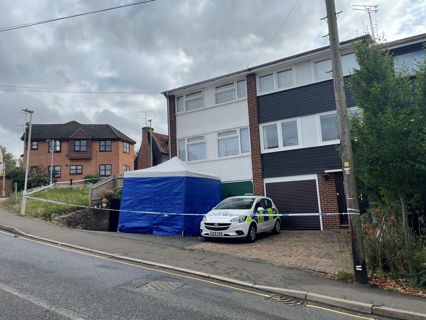 The bodies of Mr and Mrs McCullough were found in makeshift tombs in their house in Great Baddow, Essex (Sam Russell/PA)