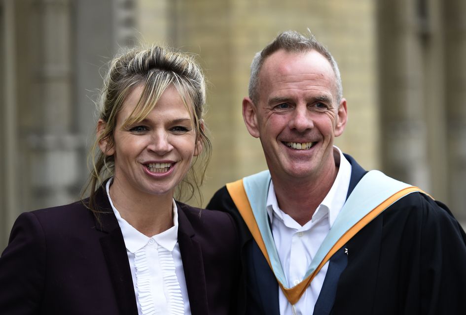 Fatboy Slim and Zoe Ball in 2015 (Andrew Matthews/PA)