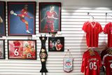 thumbnail: Some of the Liverpool pieces in Carl's shop  (Picture by Peter Morrison)
