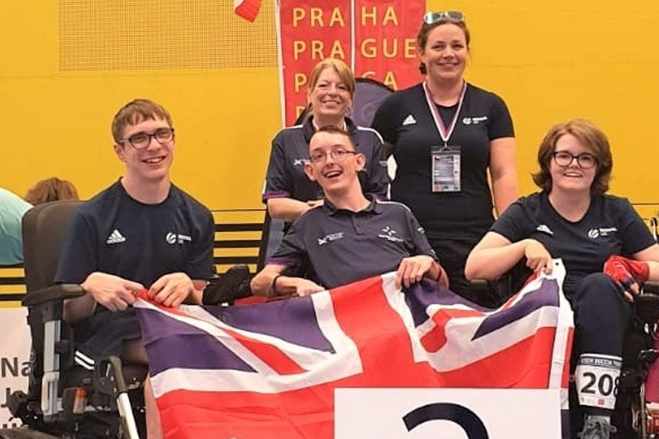 Boccia Larne woman Claire wins medal double at International Open