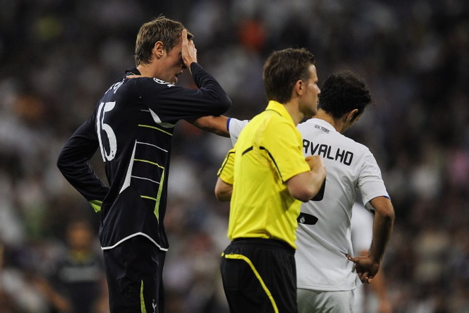 How Tottenham lined up in their first ever Champions League game with Bale  on the wing and Crouch up top