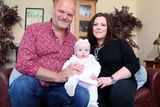 thumbnail: Kerry and Ralph McLean at home in Ballymoney with their daughter Eve