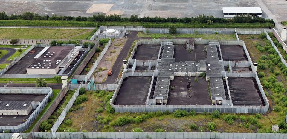 The former Maze Prison’s H Block at Long Kesh near Lisburn, Northern Ireland (Niall Carson/PA)