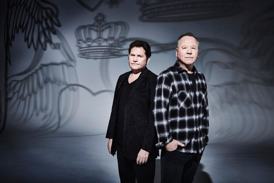 Charlie Burchill and Jim Kerr first met as children in Glasgow, Credit: Dean Chalkley