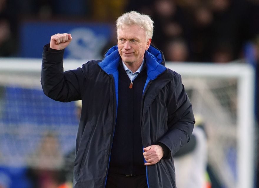 David Moyes’ side will contest their final derby at Goodison Park (Peter Byrne/PA)