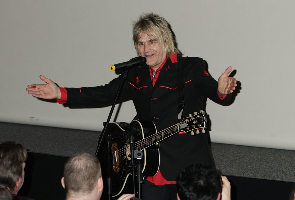 Mike Peters, frontman of the Welsh band The Alarm (Yui Mok/PA)